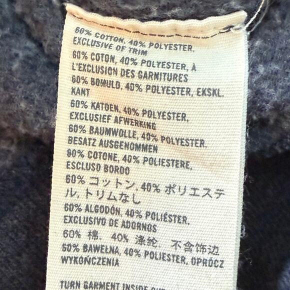 Abercrombie & Fitch Women's Y2K/Vintage Fleece Mock Neck Cardigan Sweatshirt - Picture 6 of 7